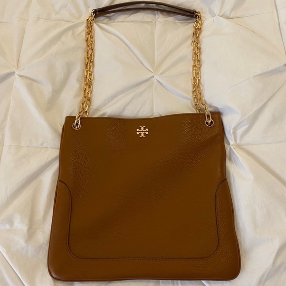 Tory Burch Handbags - Tory Burch Grained Leather Shoulder/Crossbody Bag